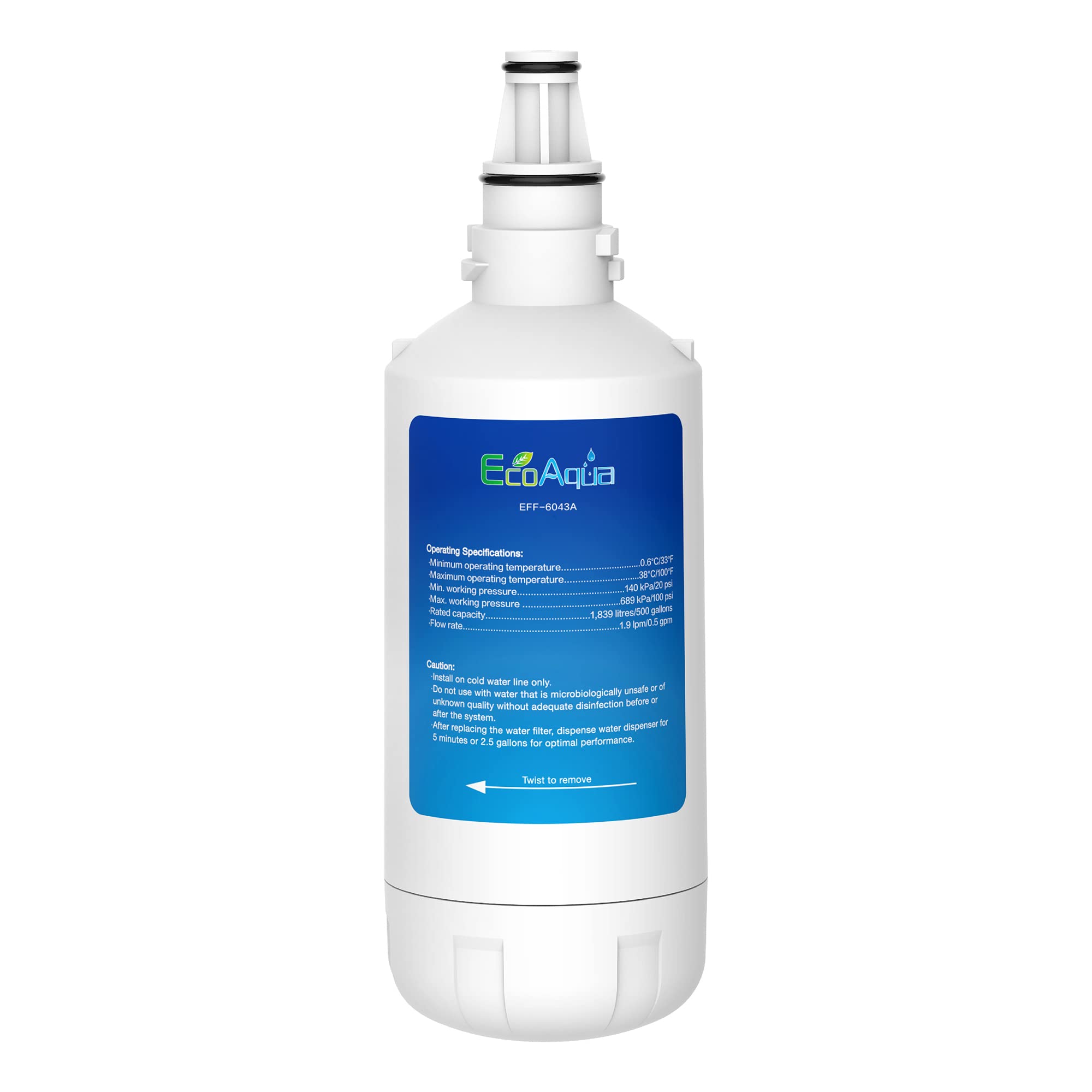 エコウォータ　フィルター Amazon.com: EcoAqua 7440000 Filter Replacement for Liebherr